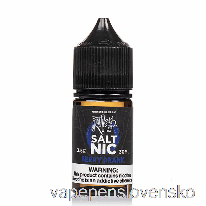 Bobuľový Nápoj - Neľútostné Soli - 30ml 35mg Vape Slovensko